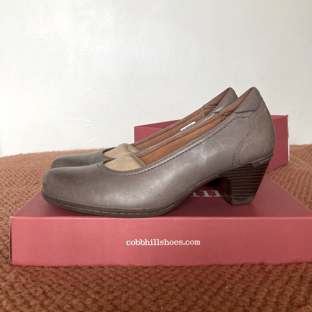 Taupe Cobb Hill Adaline Pumps ~ Size 9.5